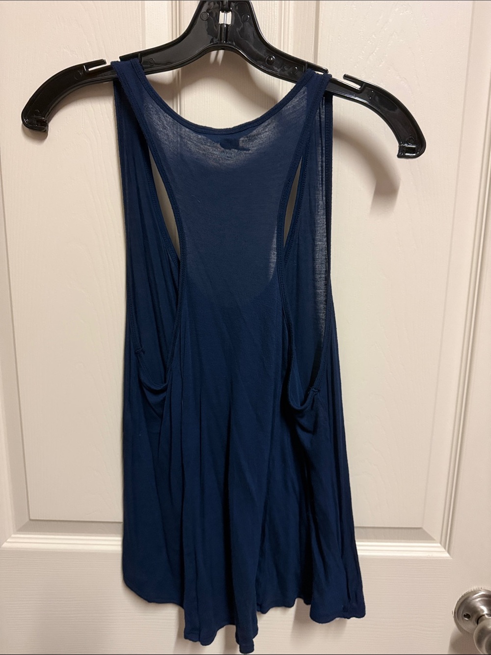 BCBGeneration Navy Racerback Tank Top - Picture 2 of 3